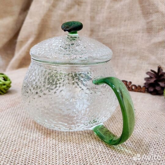 Заварочный чайник «Отбивное стекло», 600 мл