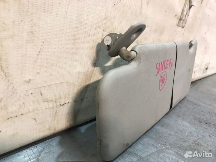 Козырек солнцезащитный левый Renault Sandero