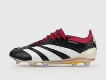 Бутсы Adidas Predator Elite FG Black Bordeaux