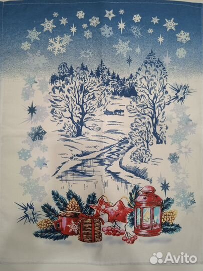 Полотенце льняное