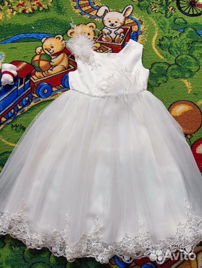 Нарядное платье для девочки 110