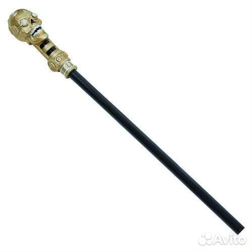 Трость стимпанка череп