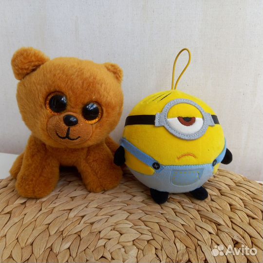 Мягкие игрушки, цена за обе