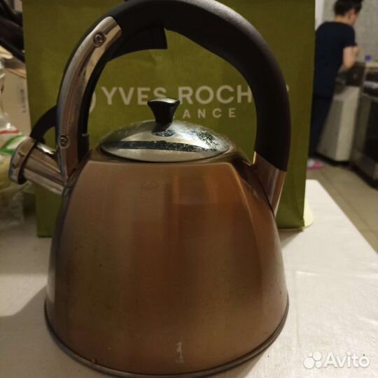 Пароварка Moulinex principio и чайник с