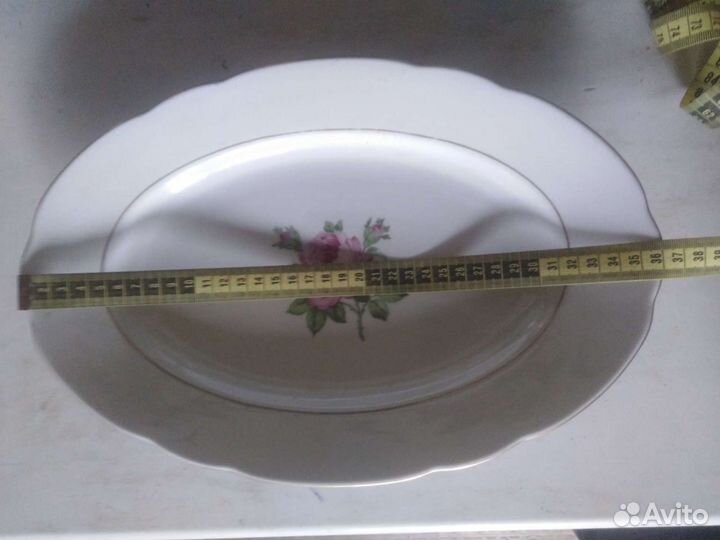 Блюдо фарфоровое гдр