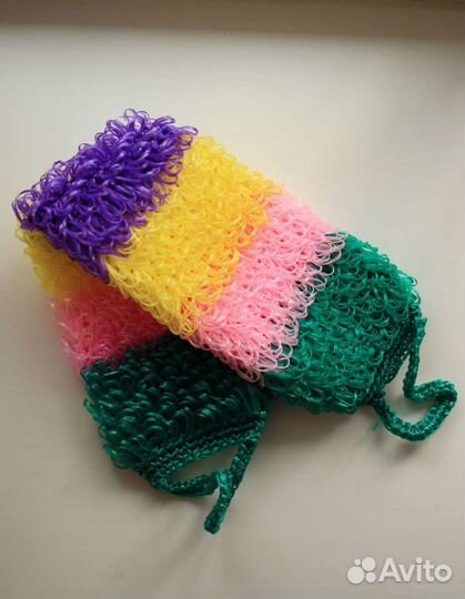 Мочалка ручной работы