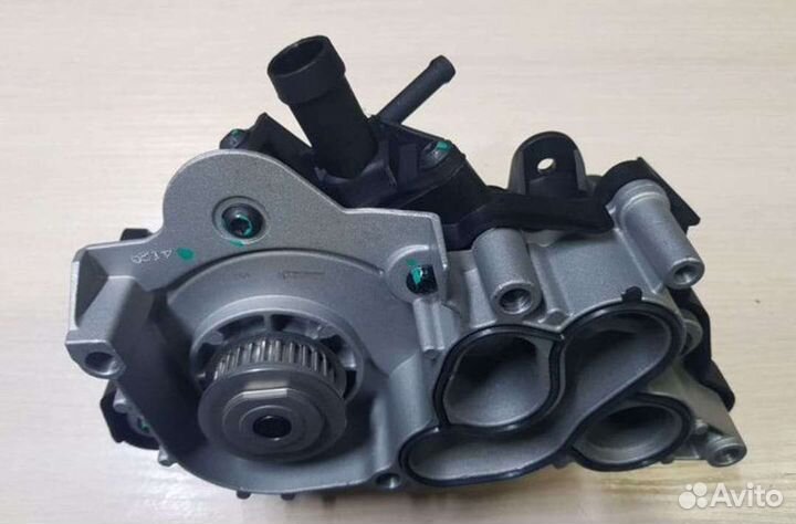 Помпа термостат всборе skoda Octavia А7 Rapid polo