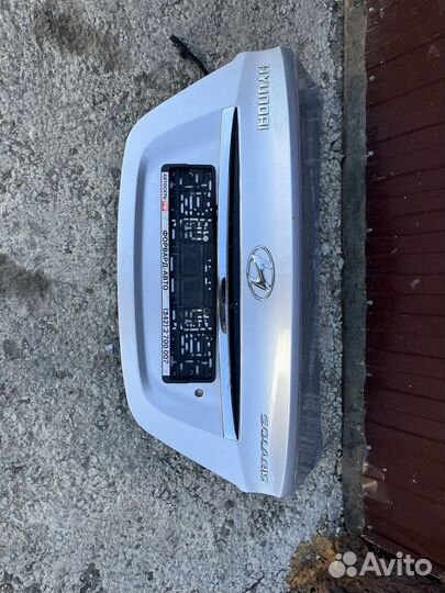 Крышка багажника Hyundai Solaris 1 Седан