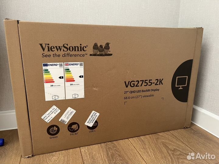 Монитор 27 ViewSonic VG2755-2k