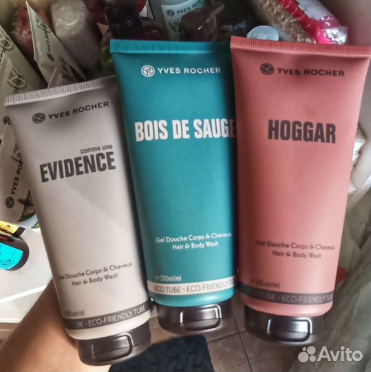 Ив Роше мужской гель для душа