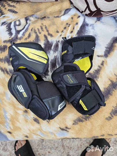 Налокотники хоккейные детские bauer