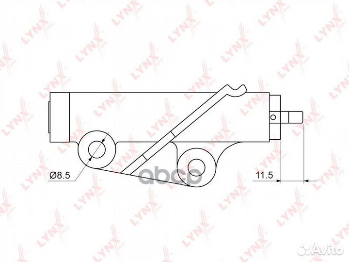 Натяжитель ремня грм PT1028 lynxauto