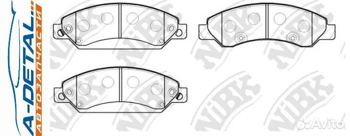 Колодки NiBK PN0400