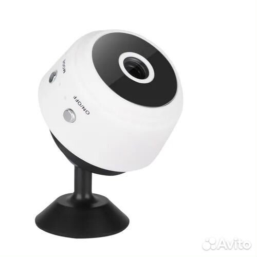 Wi Fi мини камера A9 IP HD видеонаблюдения белая