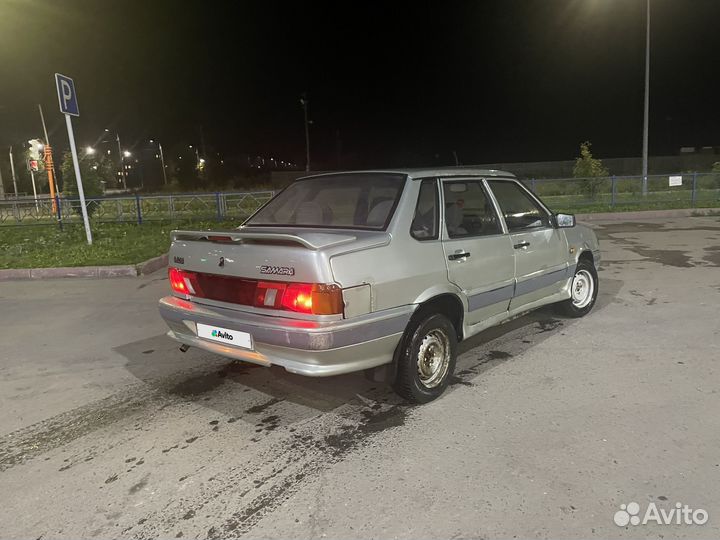 ВАЗ 2115 Samara 1.5 МТ, 2000, 115 000 км