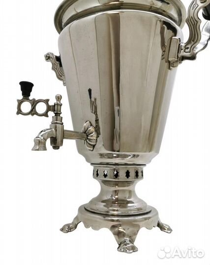 Самовар угольный, жаровой 5л форма 