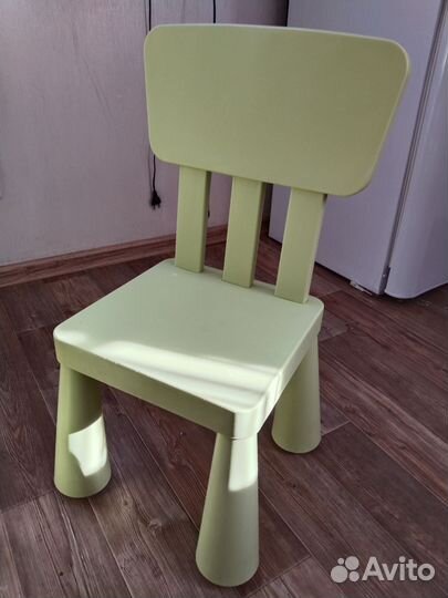 Стол и стул IKEA маммут