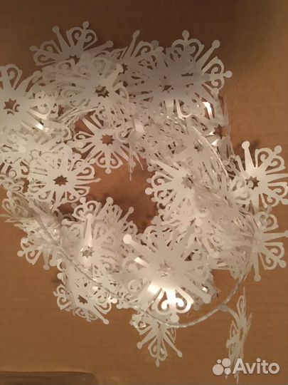 Игрушки новогодние икея новые