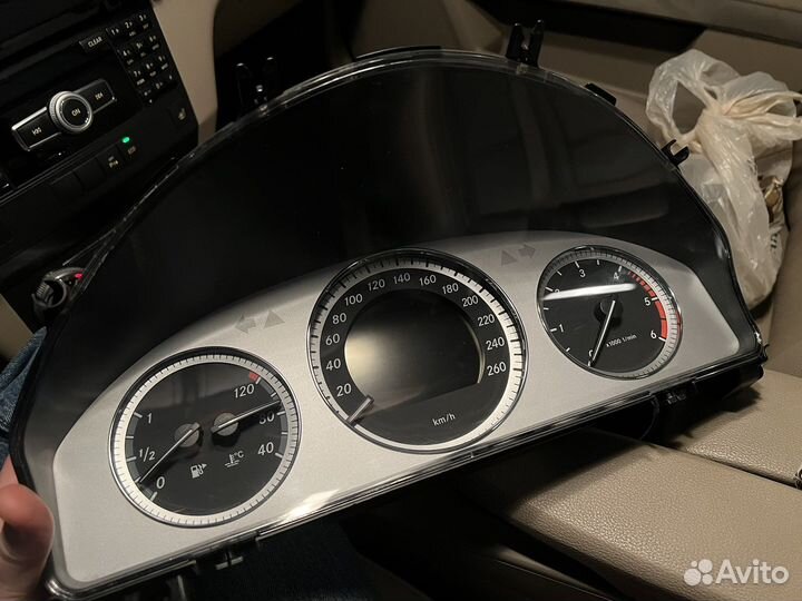 Панель приборов Мерседес GLK X204 (дорест)