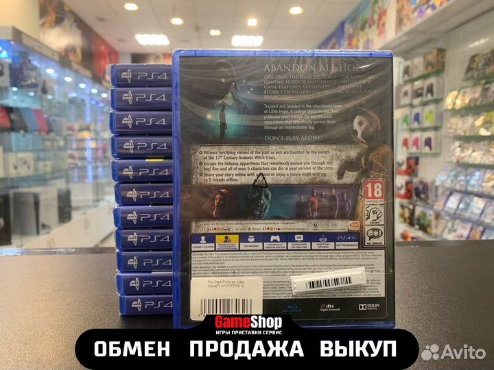 The Dark Pictures Anthology: Little Hope PS4 Диск