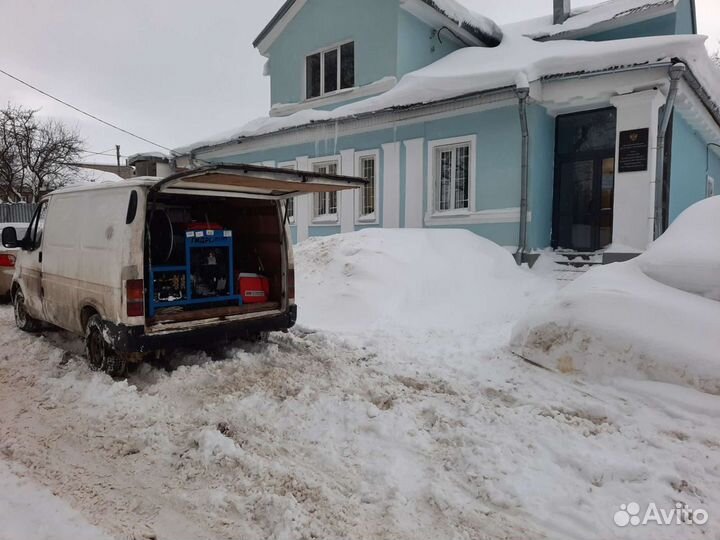 Прочистка канализации, ливневки, видеодиагностика