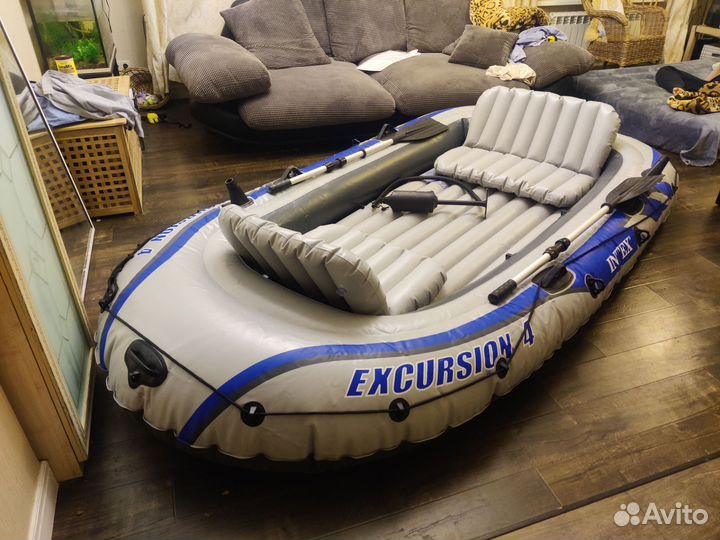 Лодка Интекс Intex Excursion 4