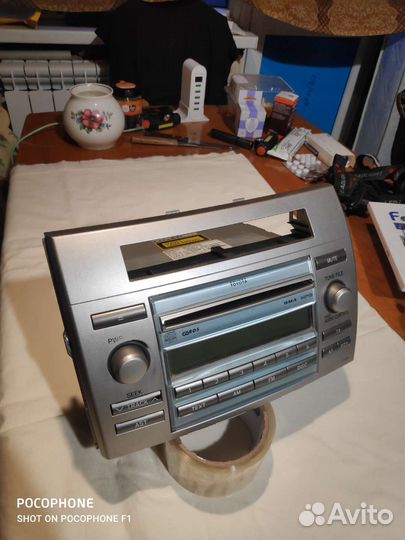 Штатная магнитола Тойота Королла Версо 2008г