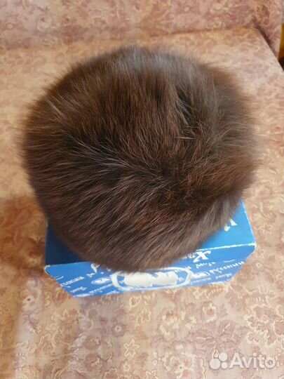 Шапка женская песец