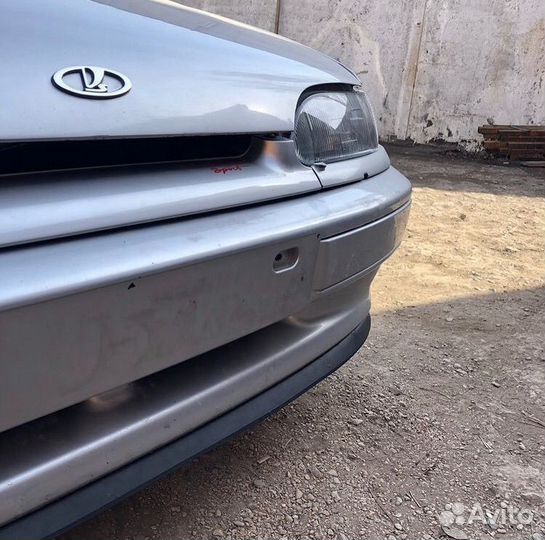 Губа на бампер samurai