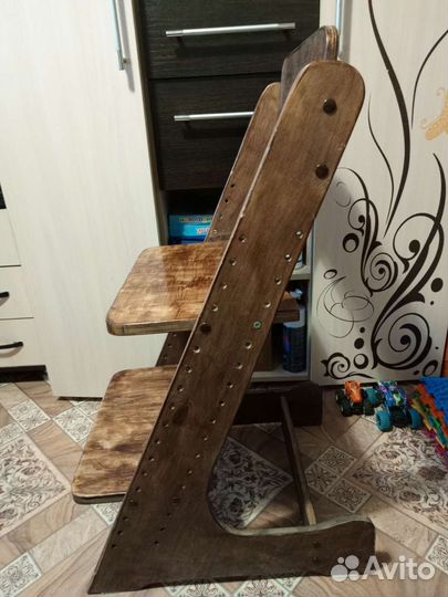 Детский растущий стул конек горбунок