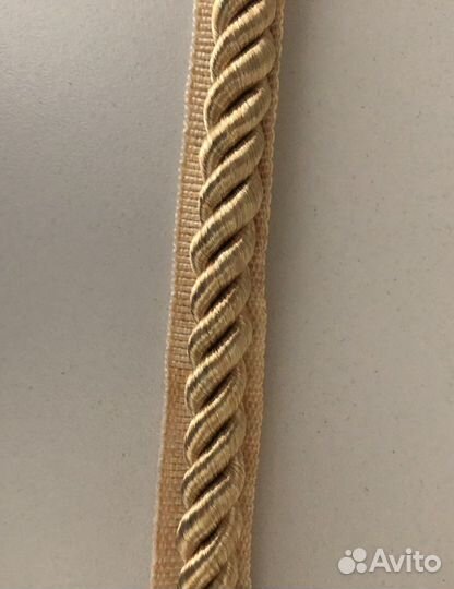 Кант декоративный витой с тесьмой