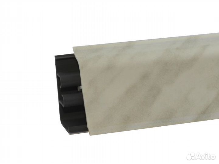 Плинтус LB-38 №038 (Мрамор Карарра) 3,0 м пп#