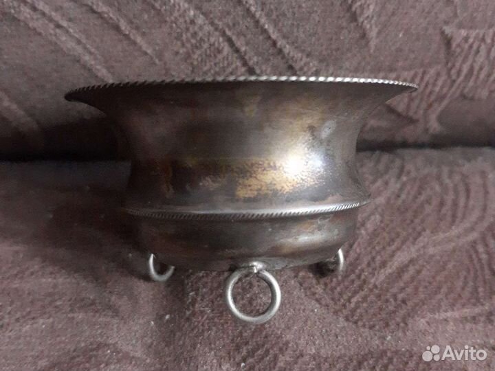 Солонка серебро 84