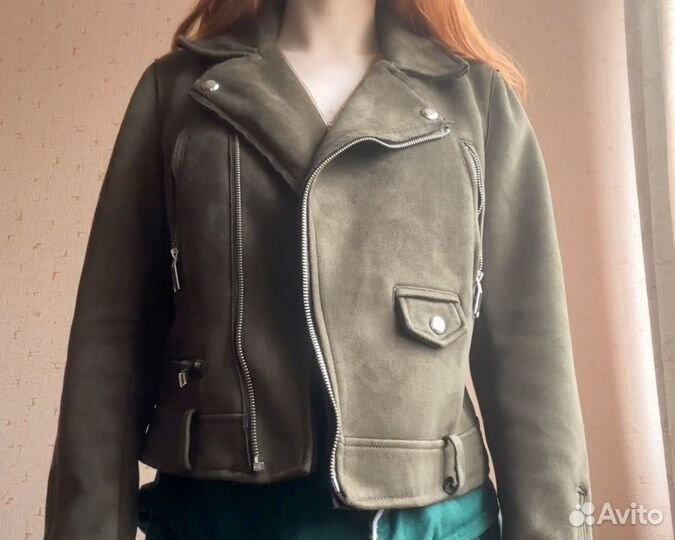 Косуха замшевая