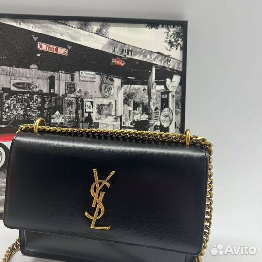 Сумка ysl sunset черная