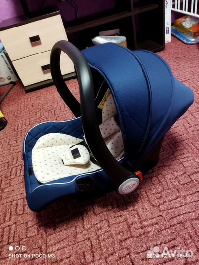 Люлька переноска автомобильная для новорожденных