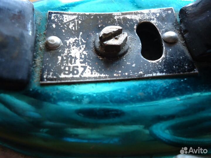 Ретро утюг (дорожный). Сделано в СССР