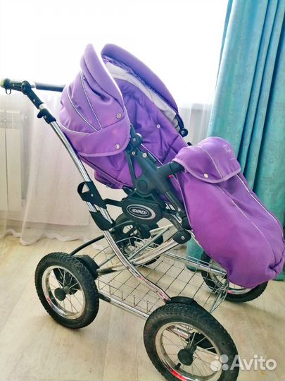 Коляска adamex 3 в 1 детская производство Польша