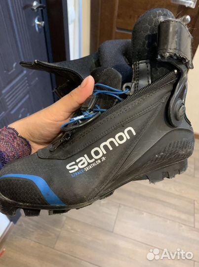 Лыжные ботинки salomon sns pilot