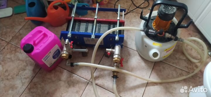 Промывка системы отопления