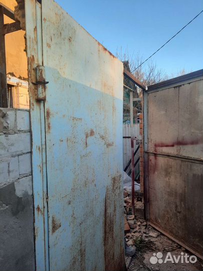 Железные ворота б/у