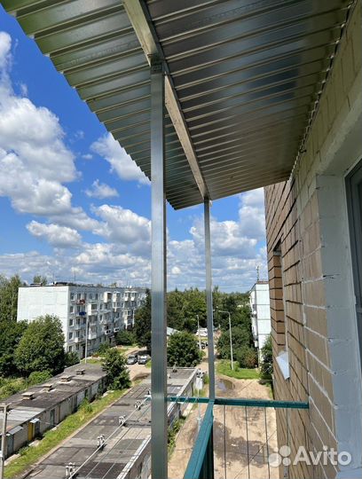 Крыша на балкон