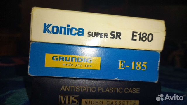 Домашние VHS кассеты