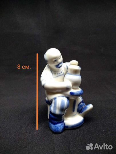 Статуэтка В. Неплюев гжель гончар