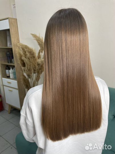 Кератиновое выпрямление волос/ботокс