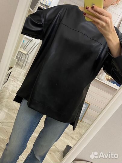 Кофта, жакет, эко - кожа