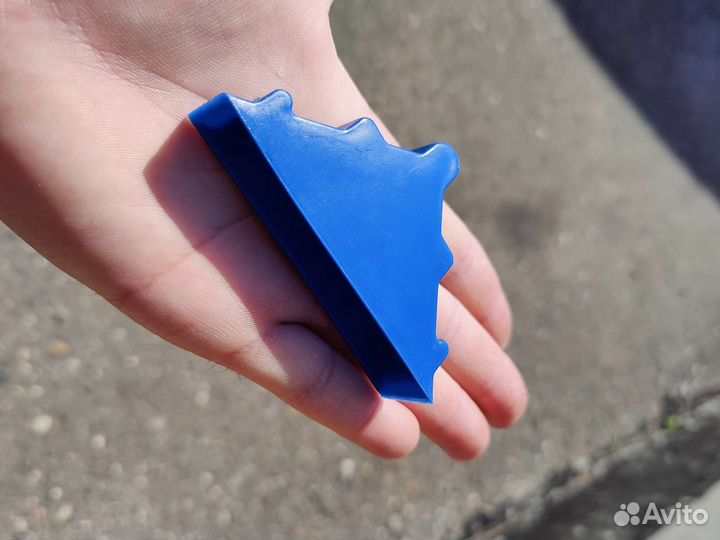 Уголки для транспортировки изделий. Цвет синий
