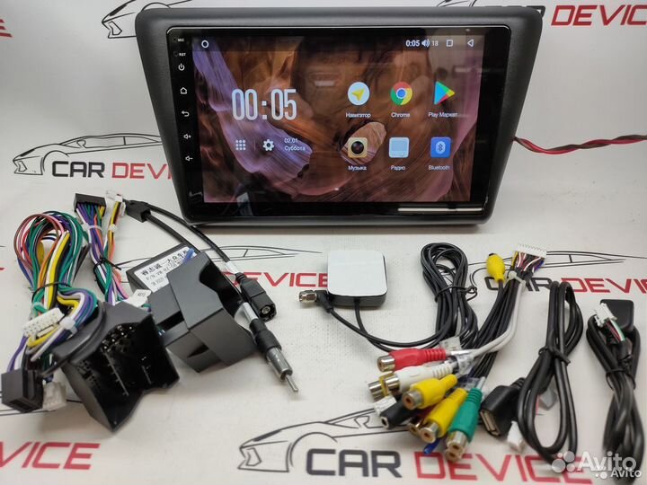 Магнитола Skoda Rapid 2012-19 Андроид