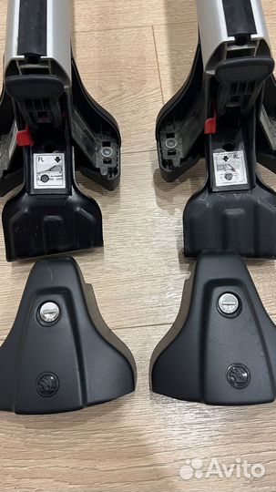 Багажник на крышу оригинал skoda octavia а7