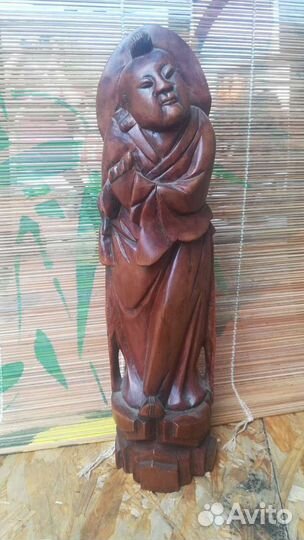 Резьба по дереву. Высота 30 см